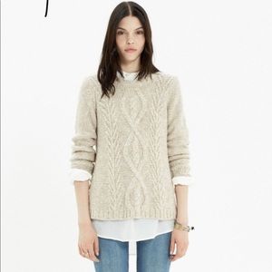 Madewell A9474 firelight marled sweater S